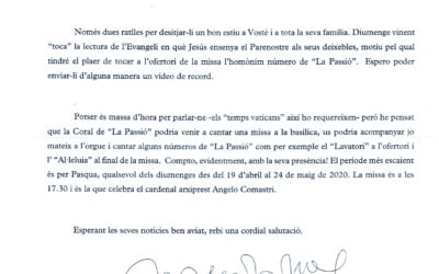 La Passió sona al Vaticà