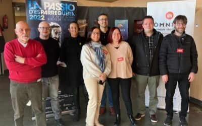 La Passió d’Esparreguera i Òmnium Cultural signen un acord de col·laboració