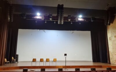 Treballs de modernització i digitalització dels equips d’àudio i il·luminació del Teatre de La Passió