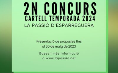 Segon concurs “Cartell Temporada 2024 La Passió d’Esparreguera”