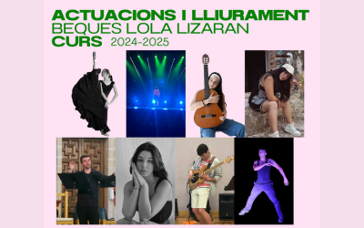 27 d’octubre | “Actuacions i lliurament beques Lola Lizaran”