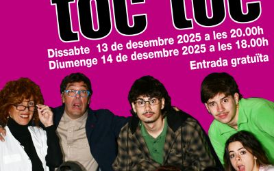 13 i 14 de desembre | “Toc Toc”, del grup d’Adults de l’Escola de Teatre