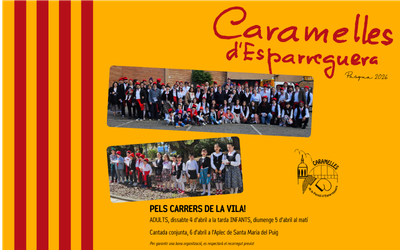 Ja estan aquí les Caramelles d’Esparreguera 2026